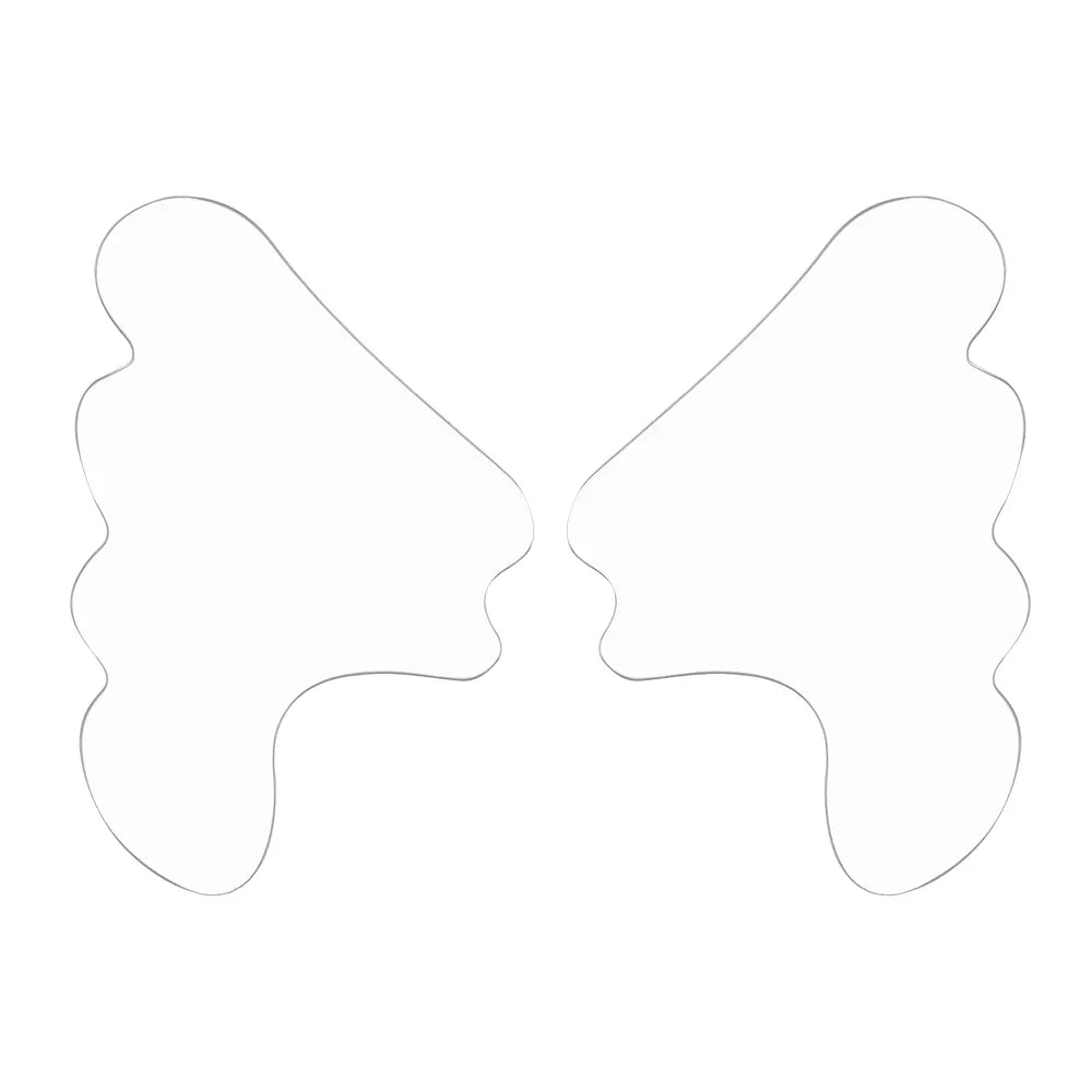 Facial Wrinkle Remover Pad Reusable Medical Grade Silicone Nasolabial Folds Anti-aging Mask Prevent Wrinkle Skin Lifting Patches